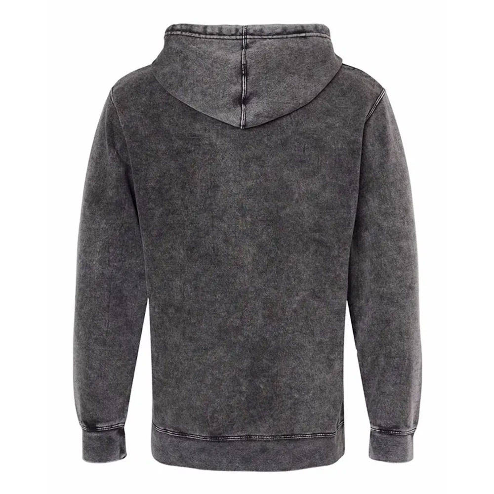 Fearless Graphite Acid Wash Hoodie