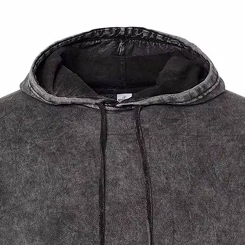 Fearless Graphite Acid Wash Hoodie - Image 4