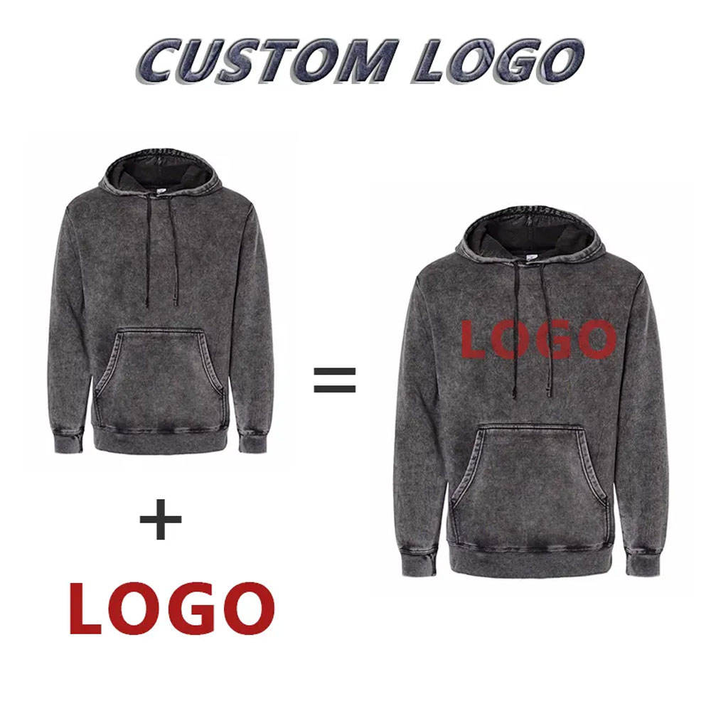 Fearless Graphite Acid Wash Hoodie - Image 5