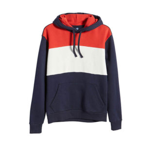 Bold Navy-Red Inspire Hoodie