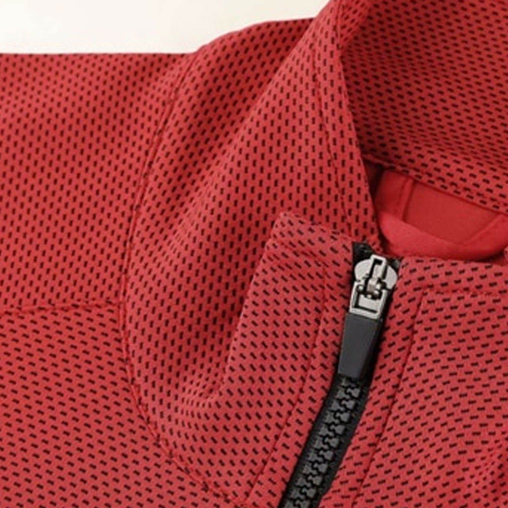 Dynamic Red & Black Contrast Tracksuit - Image 3