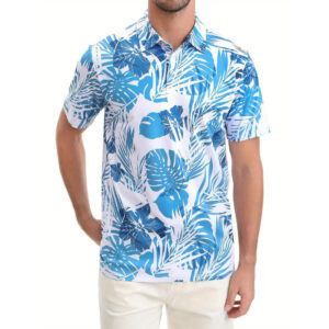 Ultimate 3D Print Polo Shirt - All Over Print for Men with 100% Cotton Comfort