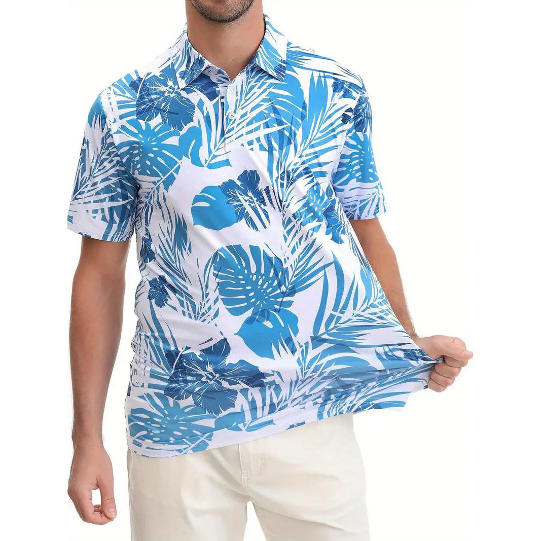 Ultimate 3D Print Polo Shirt - All Over Print for Men - Image 2