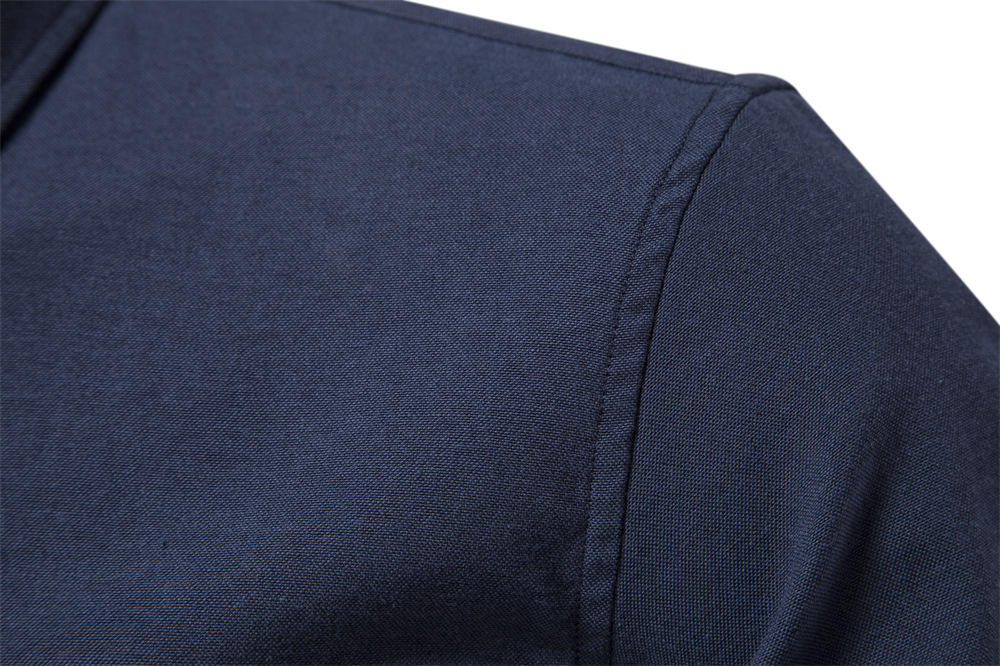 Triumph Navy Blue Button-Down Shirt