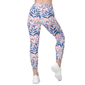 Radiant Floral Fusion Power Leggings