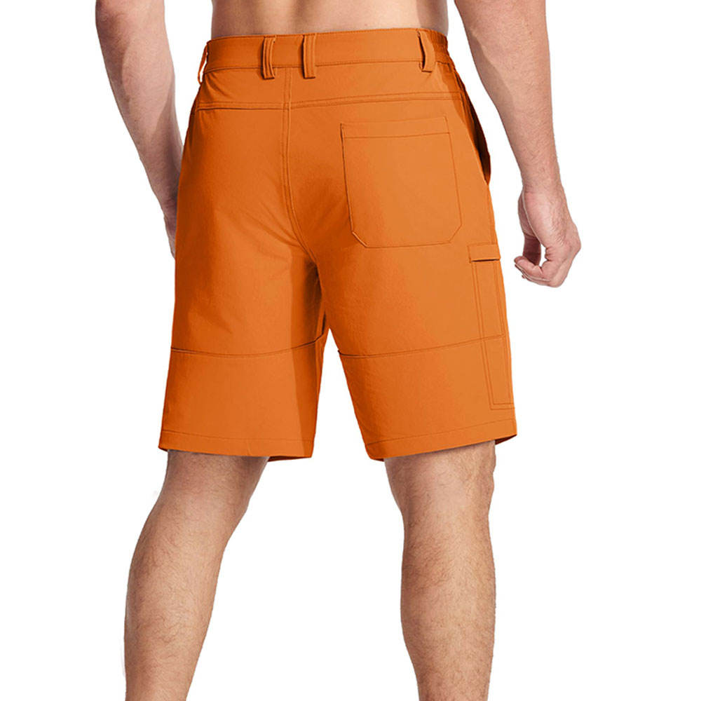 Vibrant Orange Adventure Shorts Ultimate Comfort - Image 2