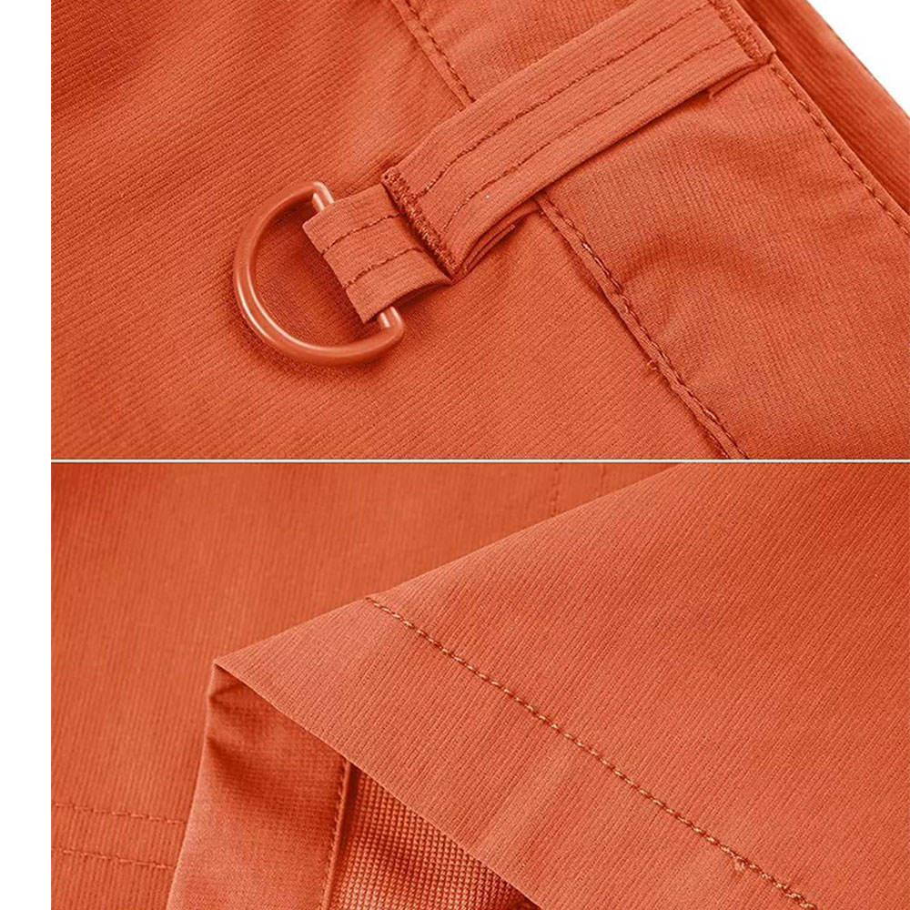 Vibrant Orange Adventure Shorts Ultimate Comfort