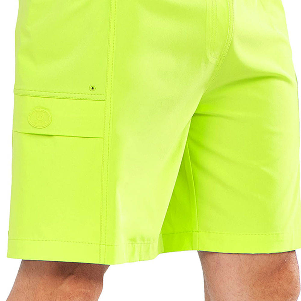 Explosive Neon Green Shorts for Men