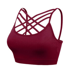 Ignite Your Confidence in Deep Maroon Bra