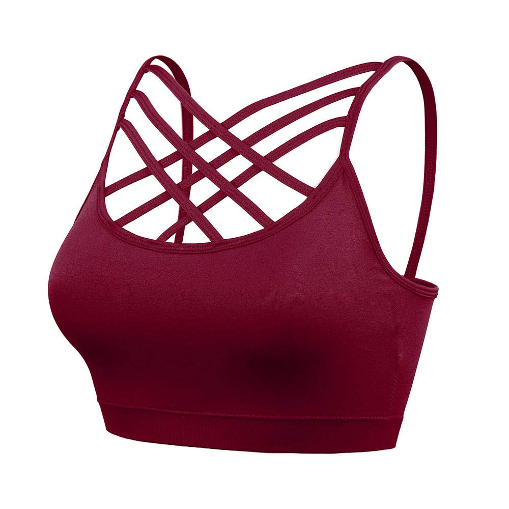 Ignite Your Confidence in Deep Maroon Bra