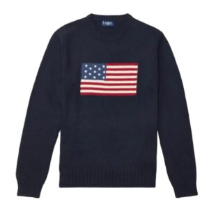 Patriot Flag Sweater-Iconic American Pride Statement