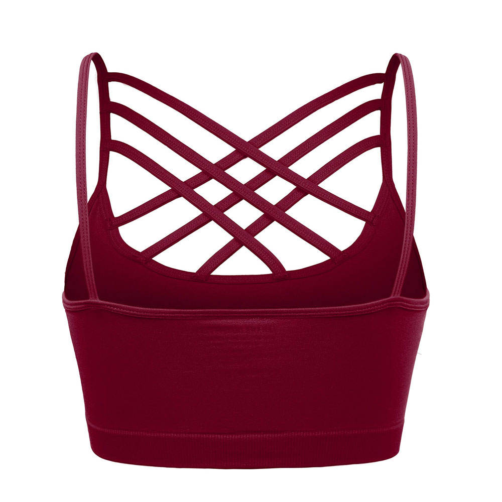 Ignite Your Confidence in Deep Maroon Bra - Image 2