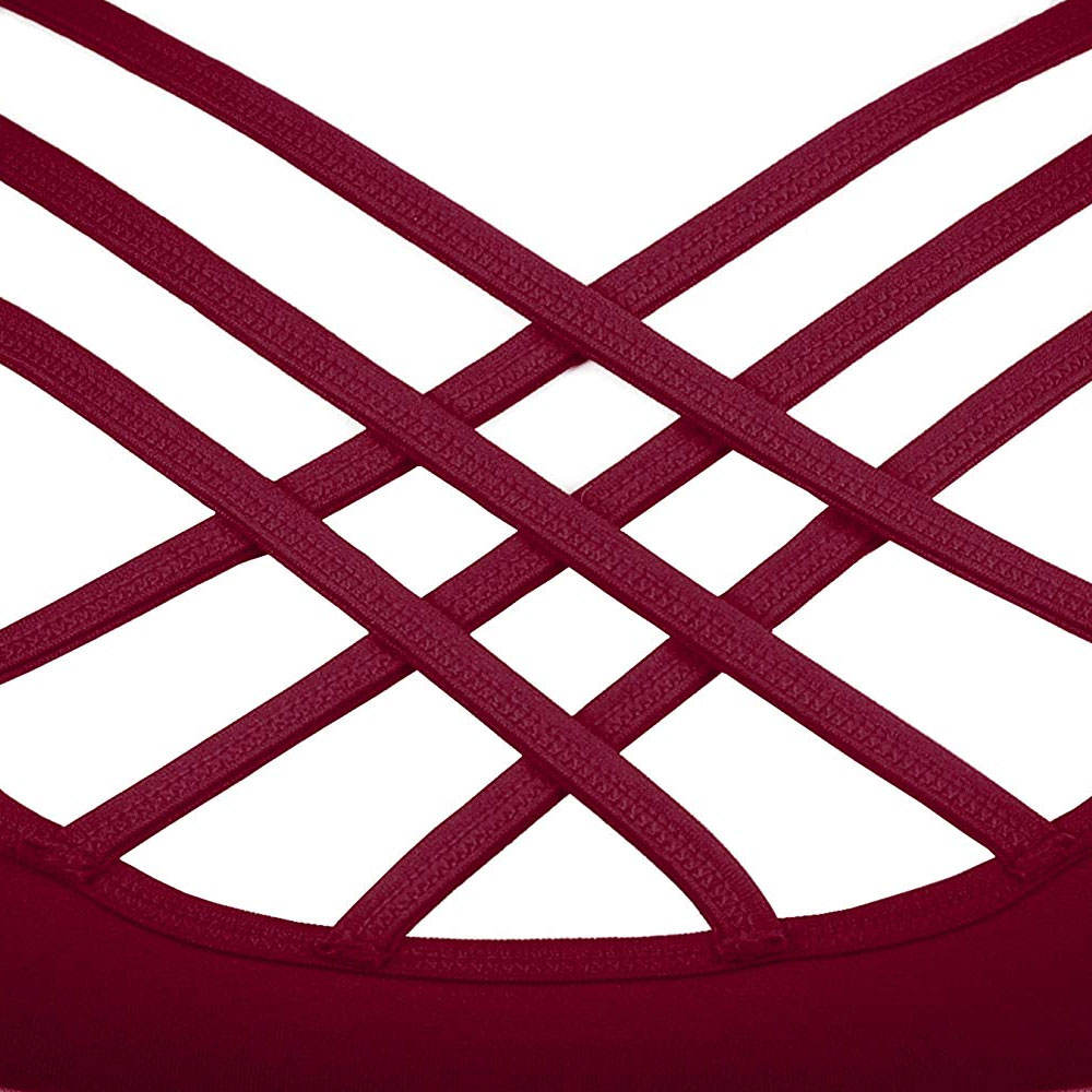 Ignite Your Confidence in Deep Maroon Bra
