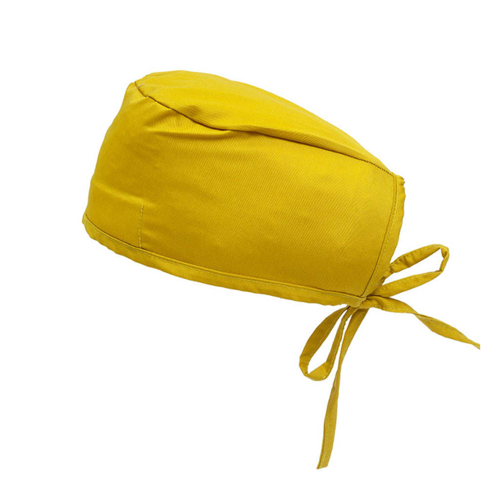Yellow Surgical Cap Ultimate Comfort Style