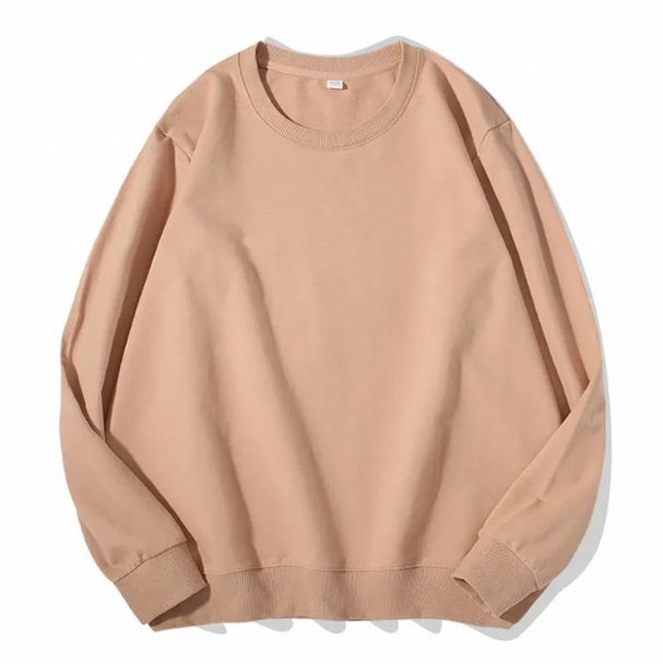 Vibrant Mustard Yellow Crewneck Sweatshirt-Stylish - Image 4