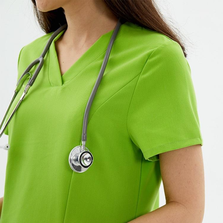 Fresh Green Nursing Scrubs Elite Utility Design - Image 3