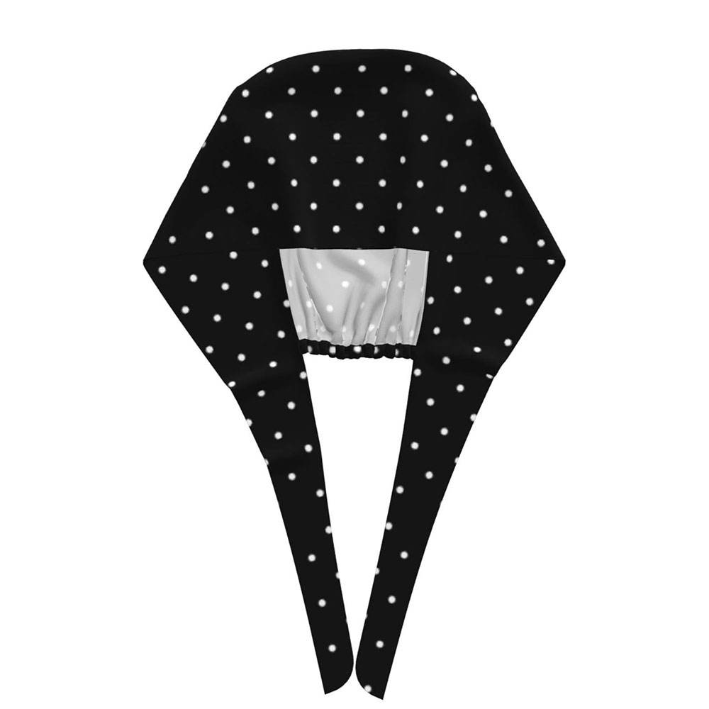Graceful Polka Dot Nursing Cap Stylish Comfort Fit