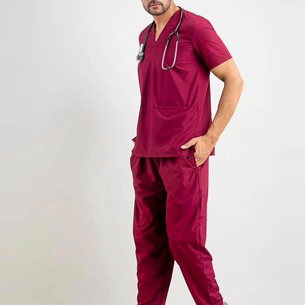 Elite Performance Maroon Scrubs
