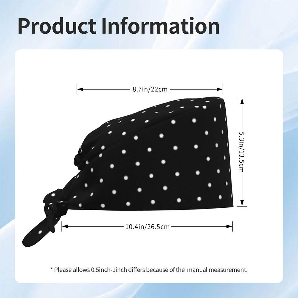 Graceful Polka Dot Nursing Cap Stylish Comfort Fit - Image 4
