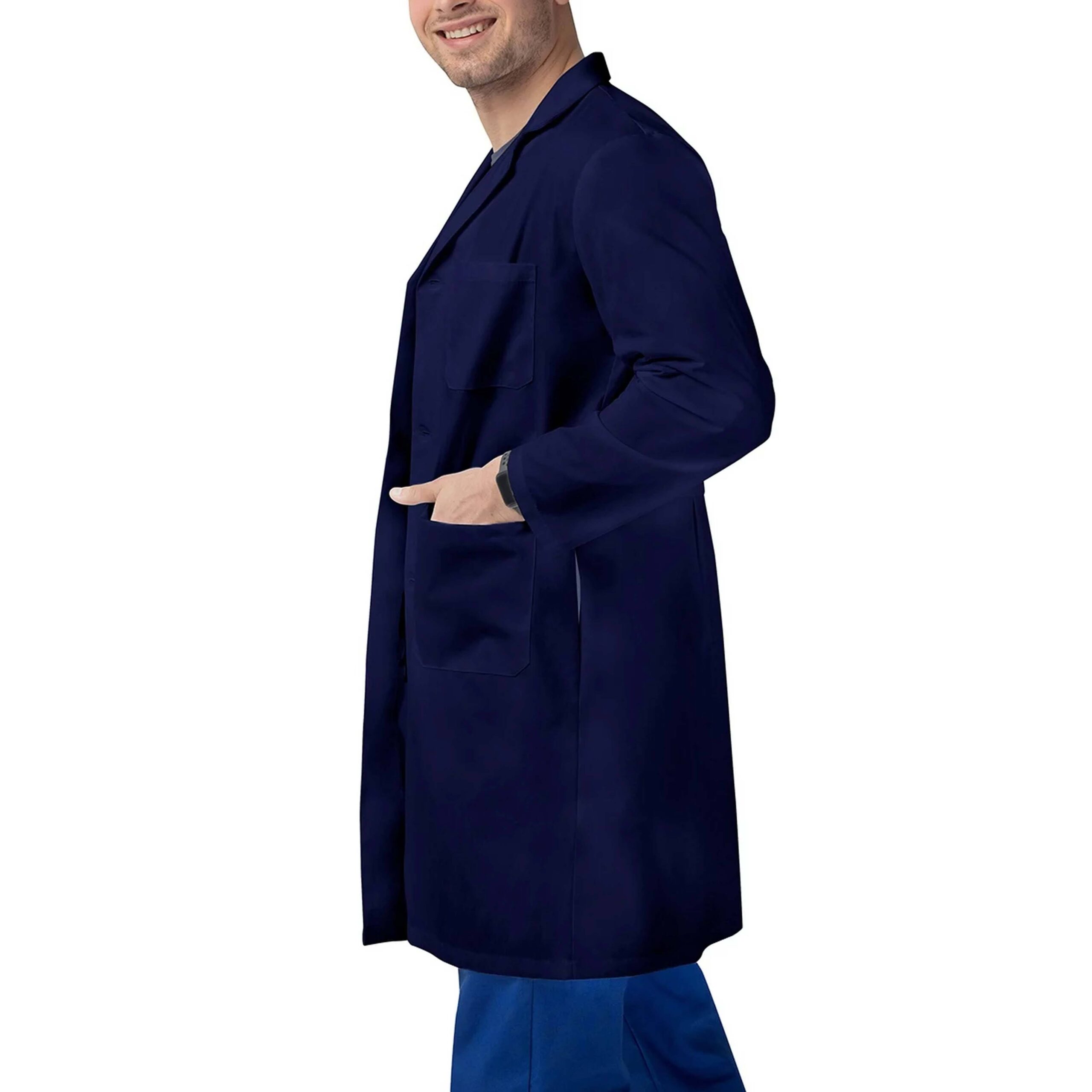 Prime Black Lab Coat Stand Out Strong