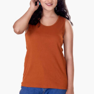 Camel Edge Fit Tank Top