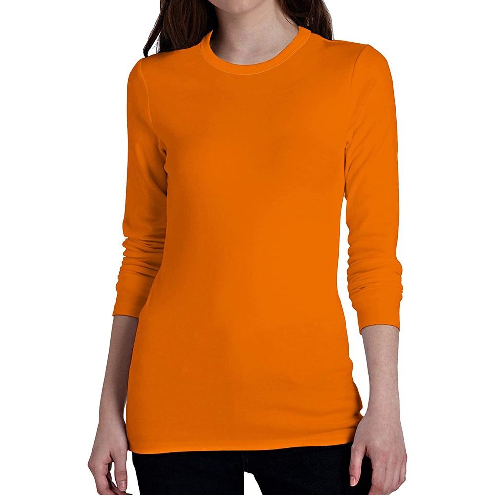 Vibrant Orange Under Shirt - Image 2