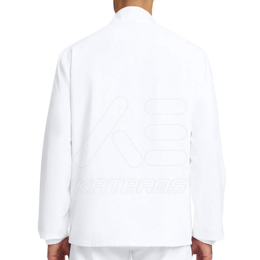 Brilliant Strength White Scrub Jacket