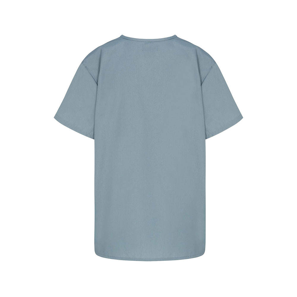 Reliable Steel Blue Scrub Top - Image 4