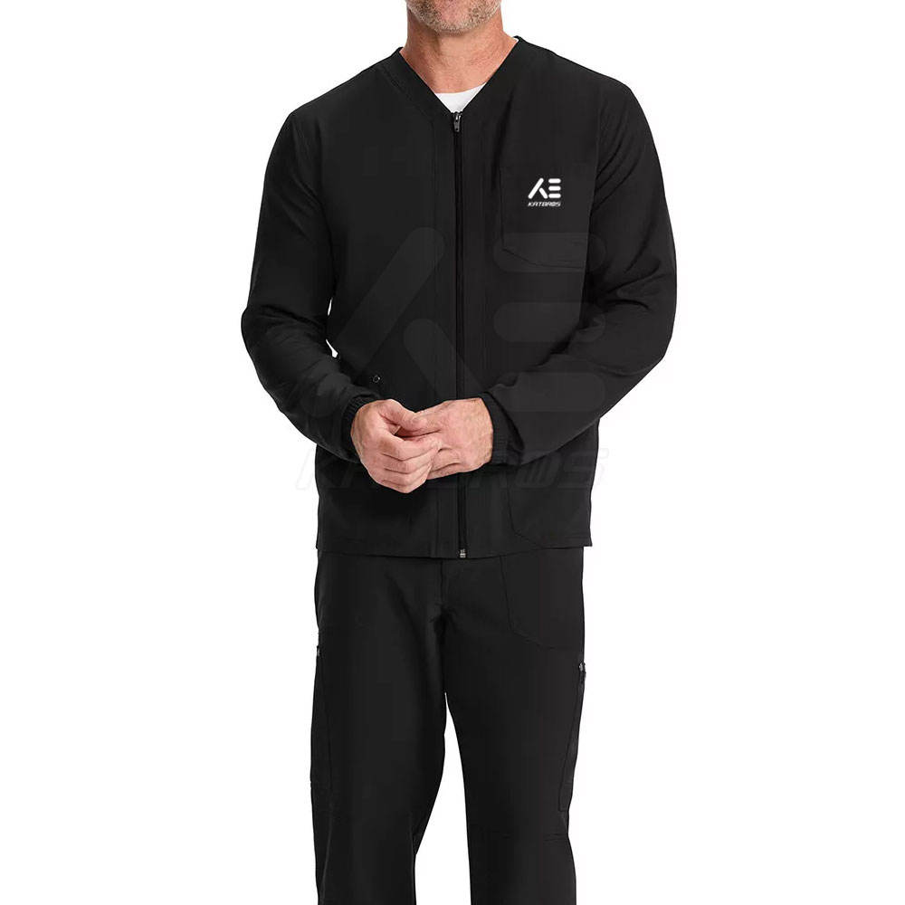 Bold Force Black Scrub Jacket - Image 5