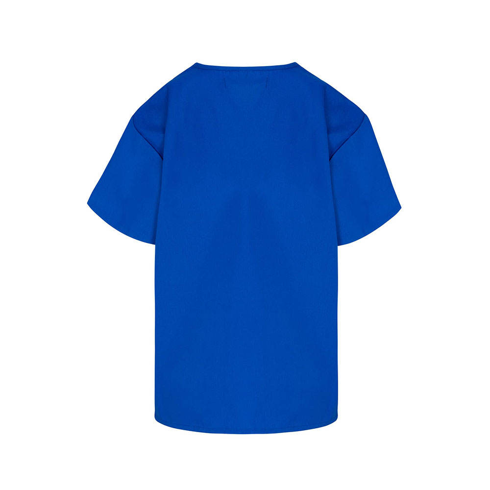 Royal Blue Elite Scrub Top - Image 4