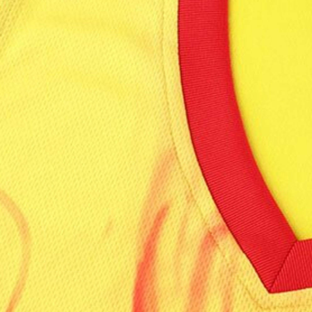 Savage Dominator Inferno Yellow Basketball Uniform
