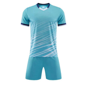 Ultimate Aqua Victory Soccer Jersey Set