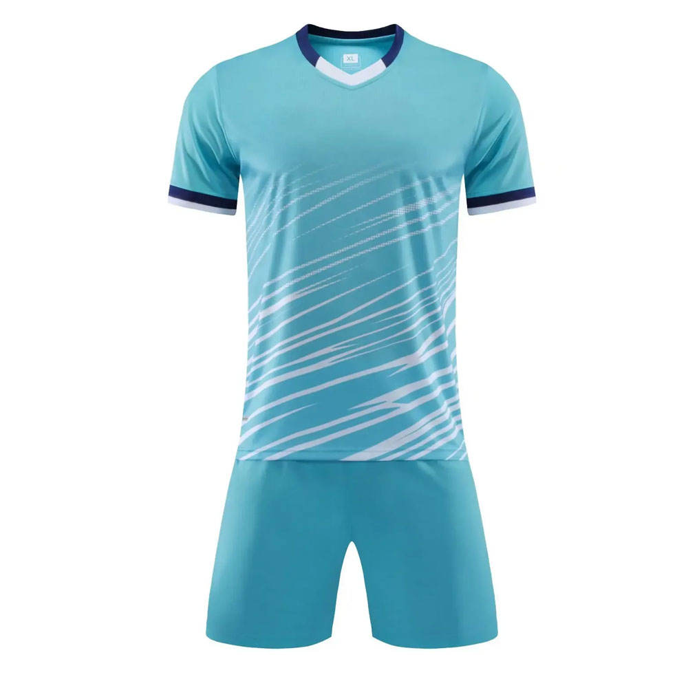 Ultimate Aqua Victory Soccer Jersey Set