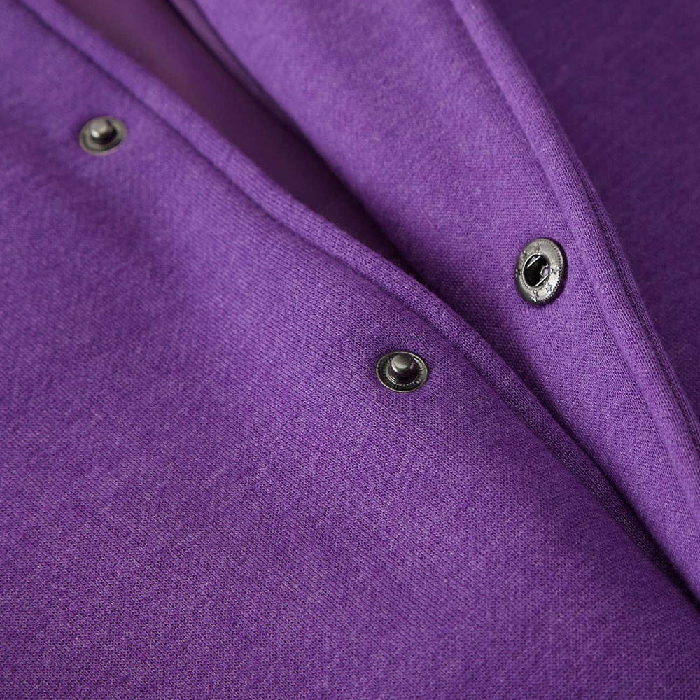 Vibrant Ultimate Purple Varsity Jacket - Image 6