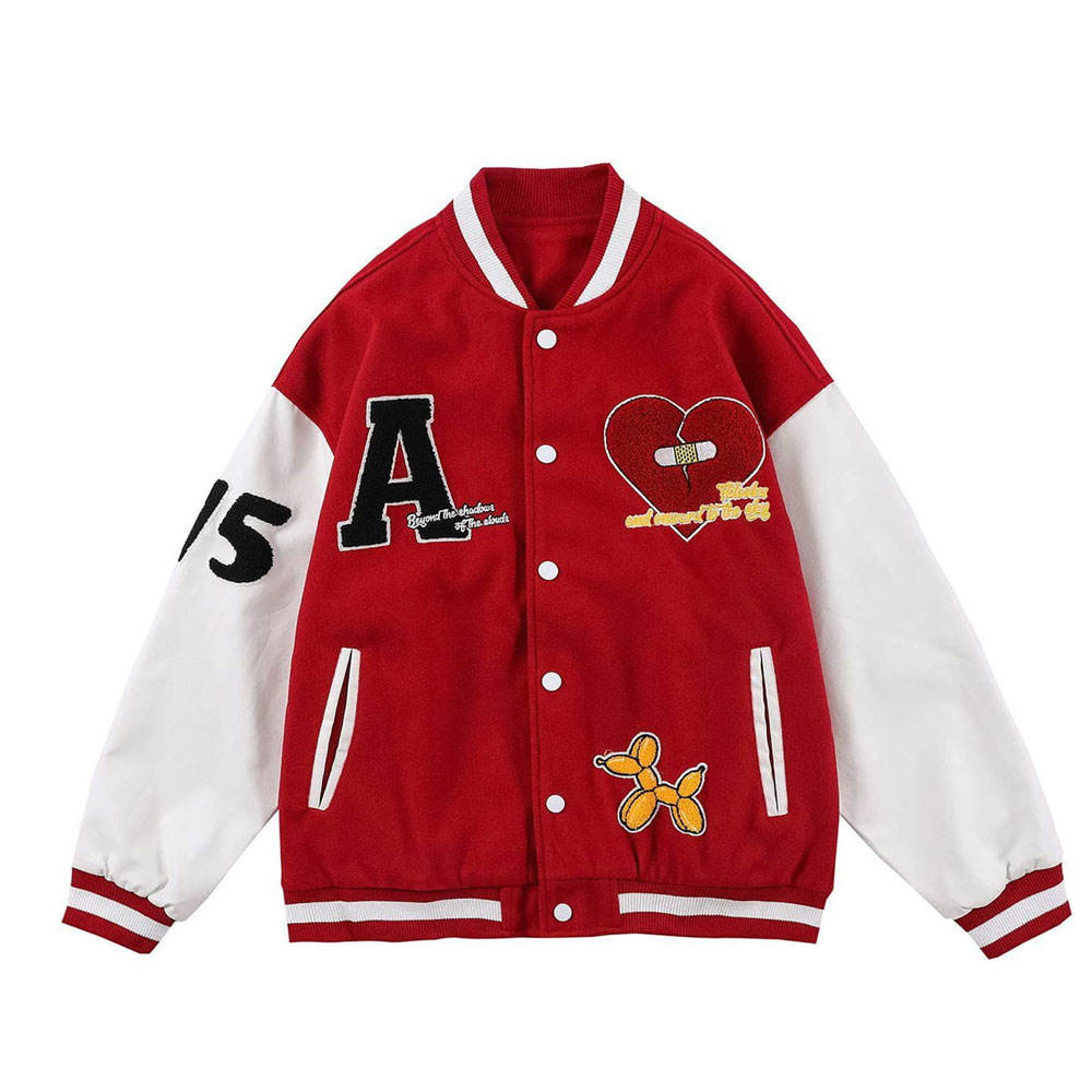 Rebellious Heartbreak Varsity Jacket