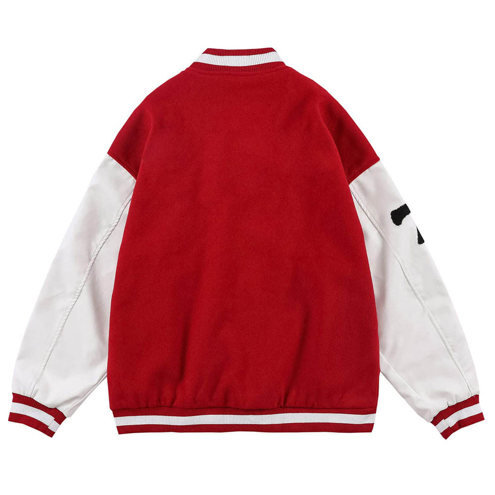 Rebellious Heartbreak Varsity Jacket - Image 2