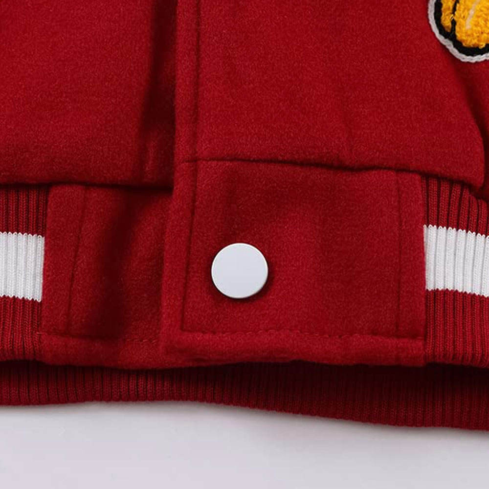 Rebellious Heartbreak Varsity Jacket - Image 5