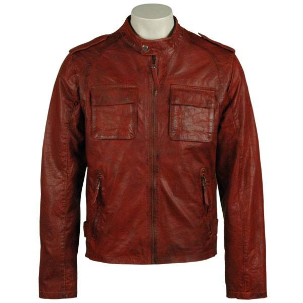 Legendary Maroon Leather Jacket