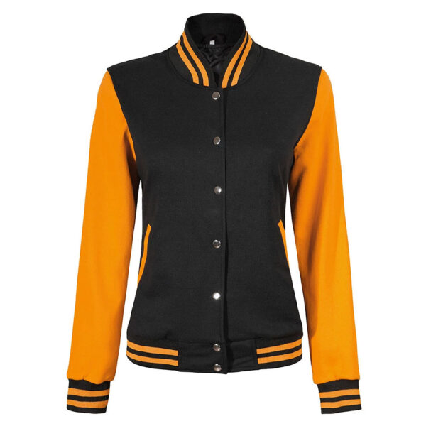 Amazing Black & Orange Varsity